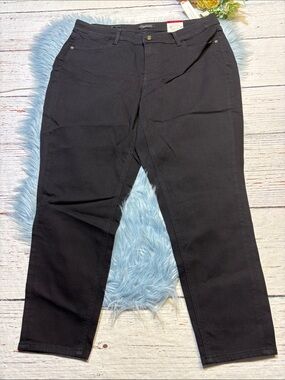 NWT Talbots Flawless Five Pocket Black Jegging Jeans sz 18WP